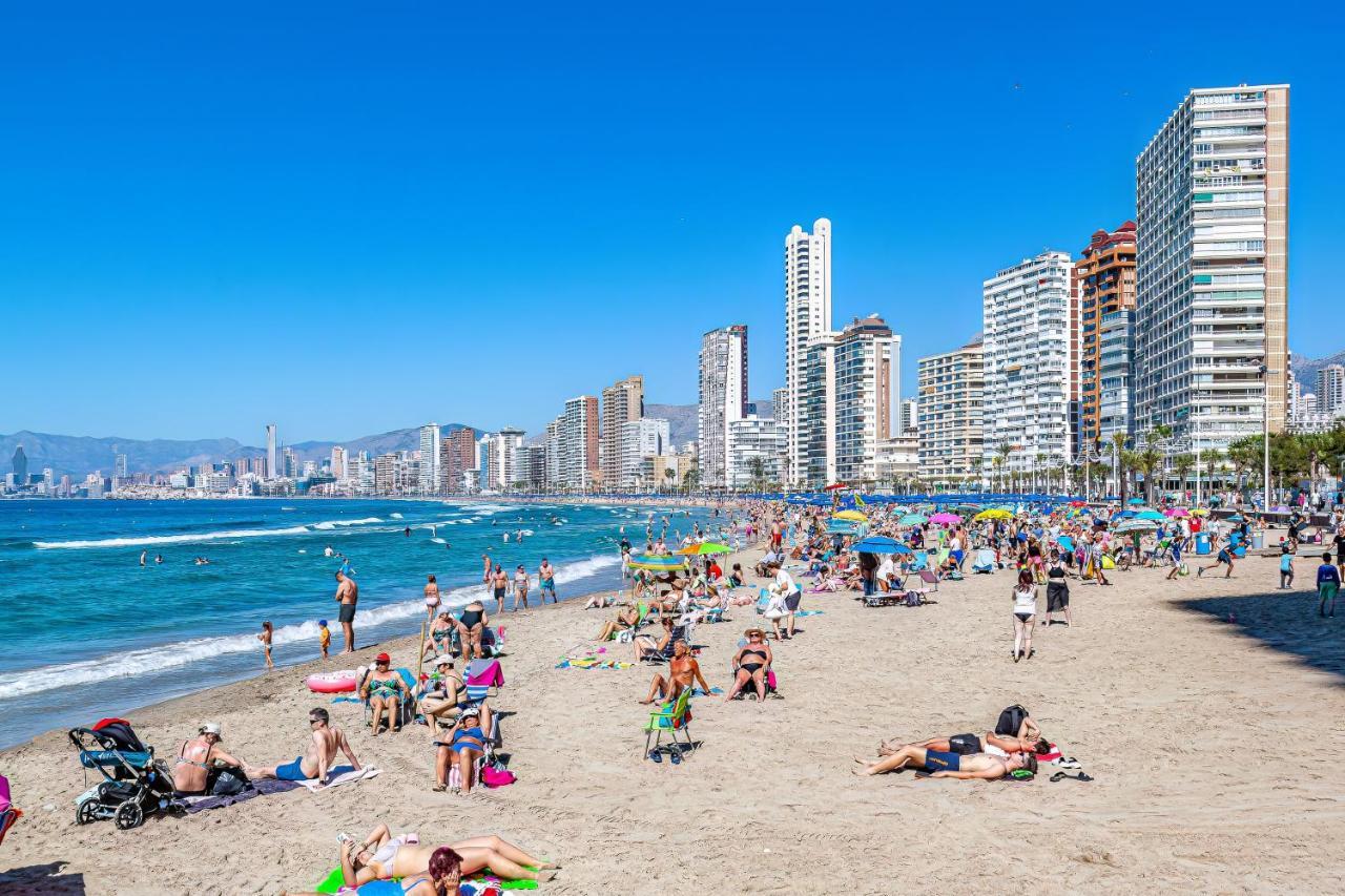 Gemelos Levante Beach Apartments Benidorm Dış mekan fotoğraf